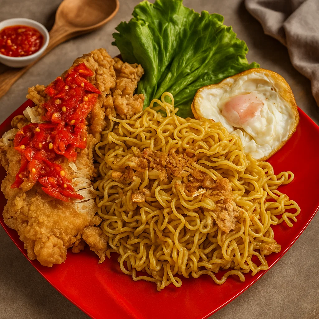 Indomie Ayam Geprek